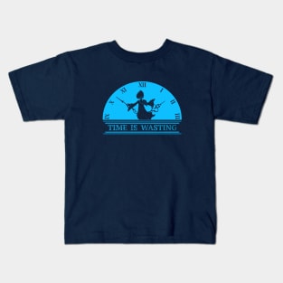 Time is Wasting Kids T-Shirt